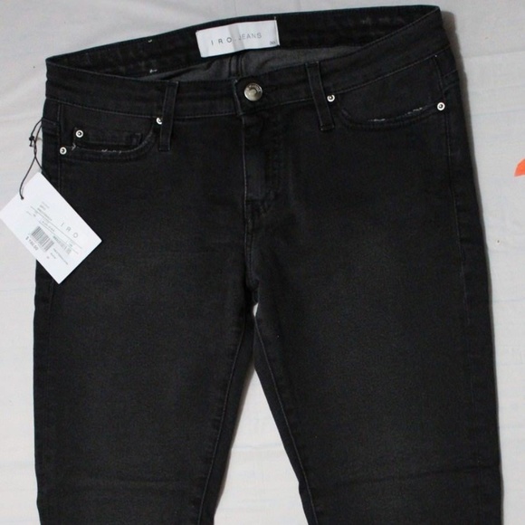 $190 IRO TESSACLA AJUSTE BLACK SKINNY US 30
